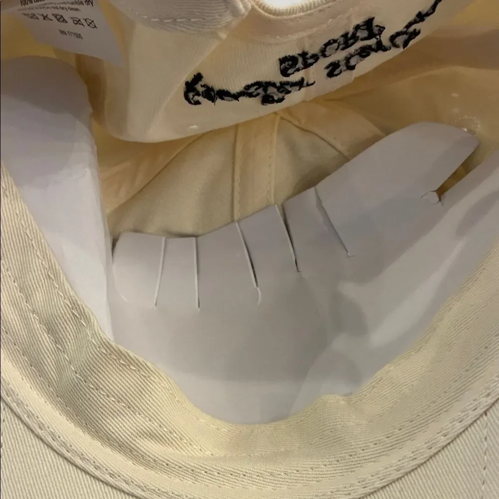 Pickleball Embroidered Cream Hat